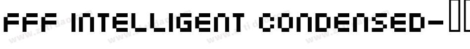 FFF Intelligent Condensed字体转换